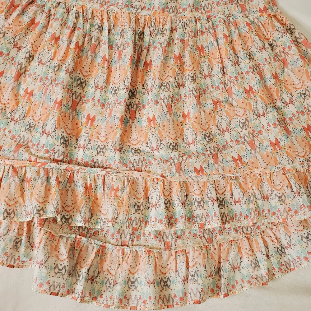 Anthropologie Saturday Sunday Cynthia Tiered Dress Size S - Picture 9 of 16